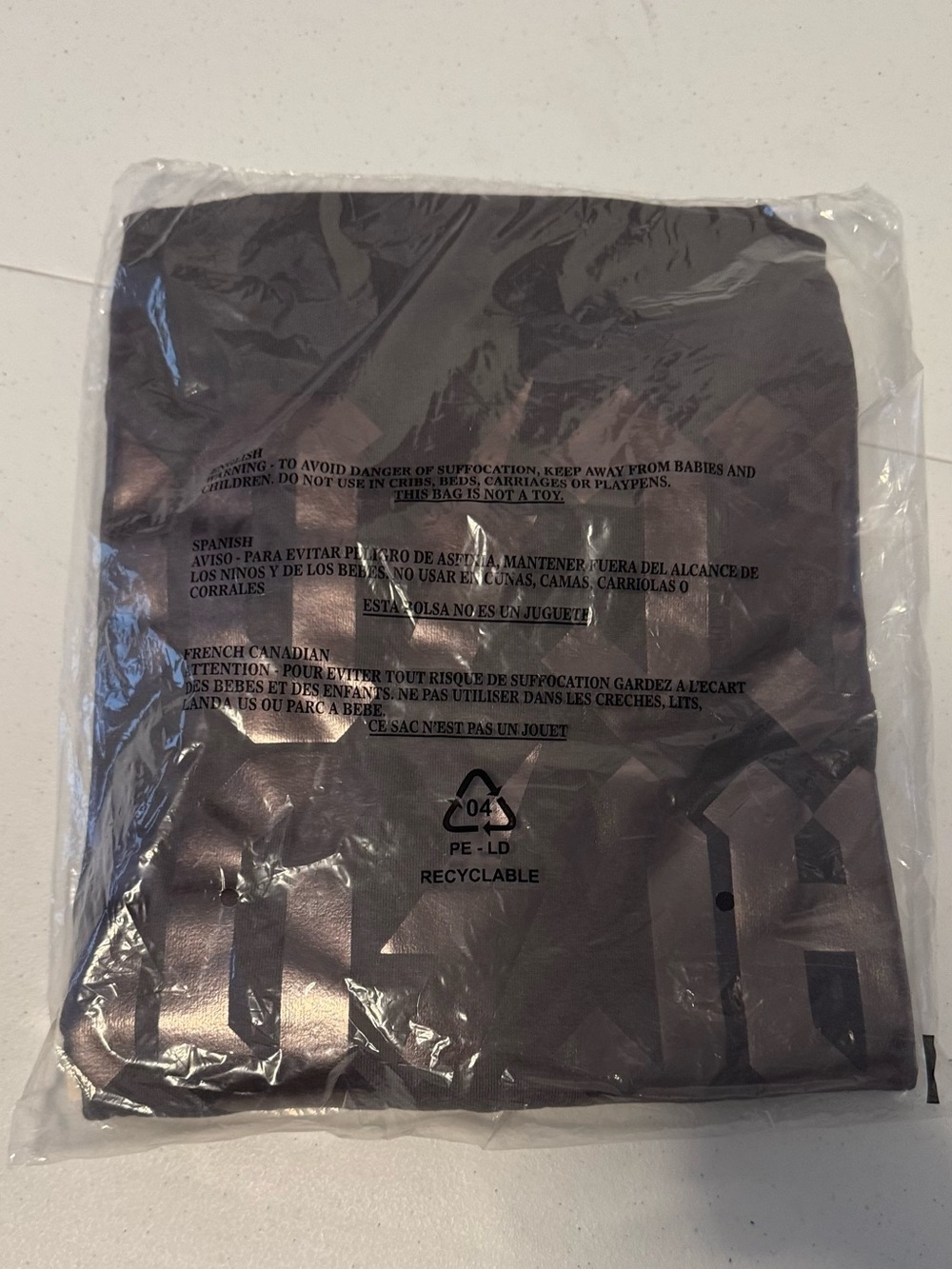 Hybrid Apparel Black AC/DC Metallic Graphic Short Sleeve Tee - Picture 5 of 5